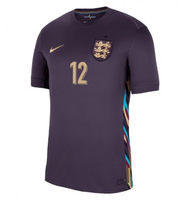 England Kieran Trippier #12 Udebanetrøje EM 2024 Kortærmet